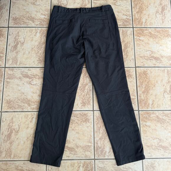 Lululemon Men’s Chino Pants Black Size 34 x 33‎ Straight Leg Stretch - Picture 7 of 9
